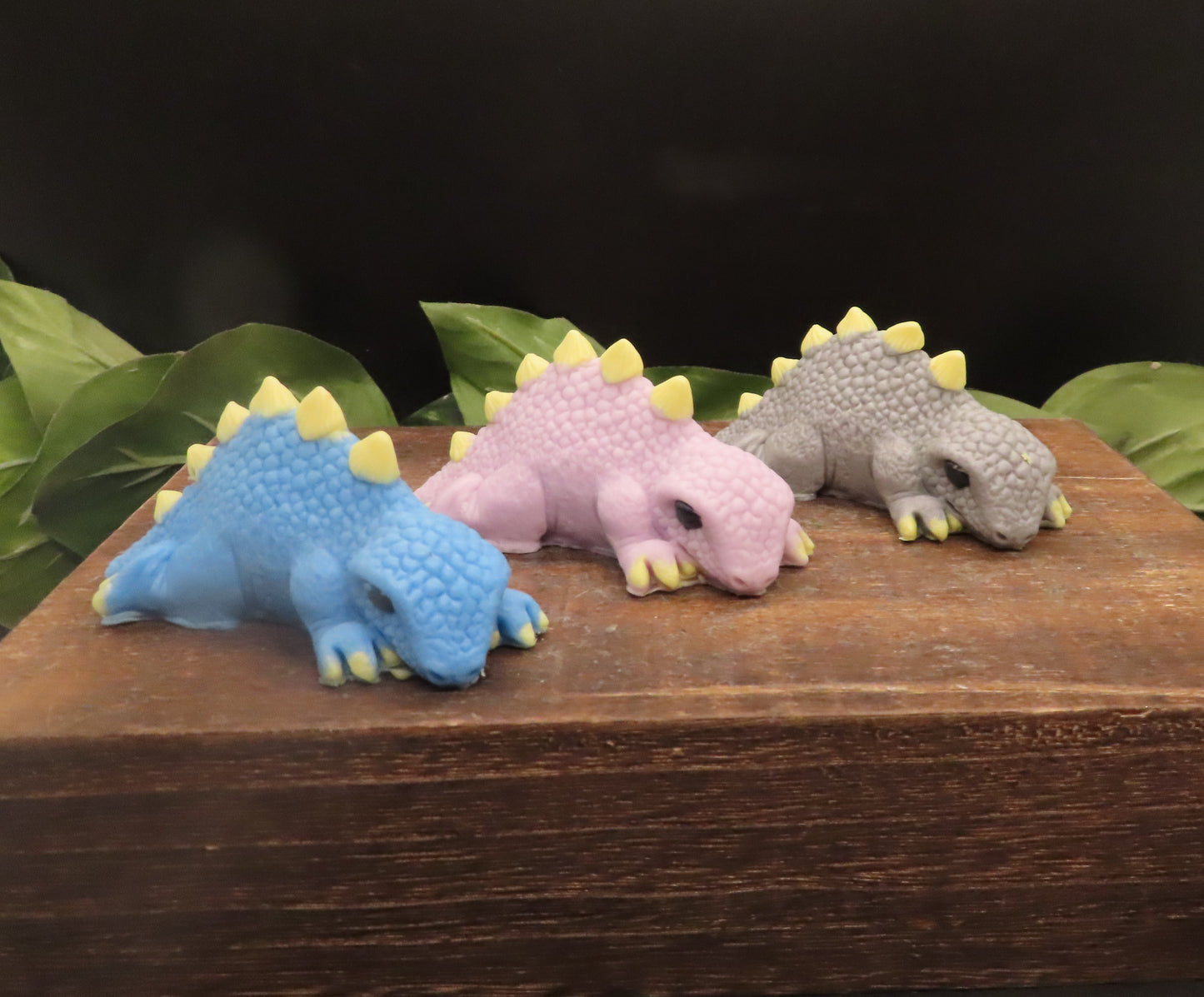 Baby Stegosaurus Dinosaur Hand Made Goat Milk Soap