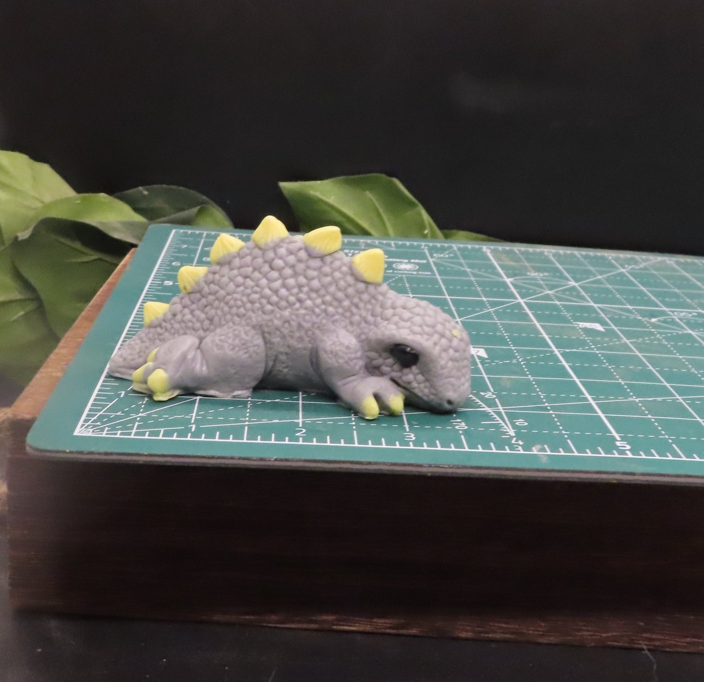 Baby Stegosaurus Dinosaur Hand Made Goat Milk Soap