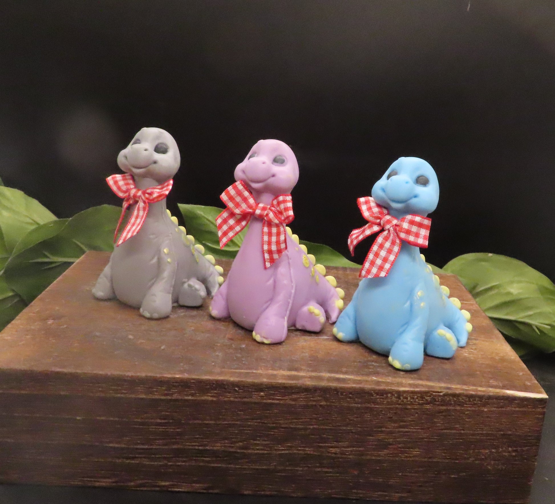 Dfferent angle of brontosaurus soaps