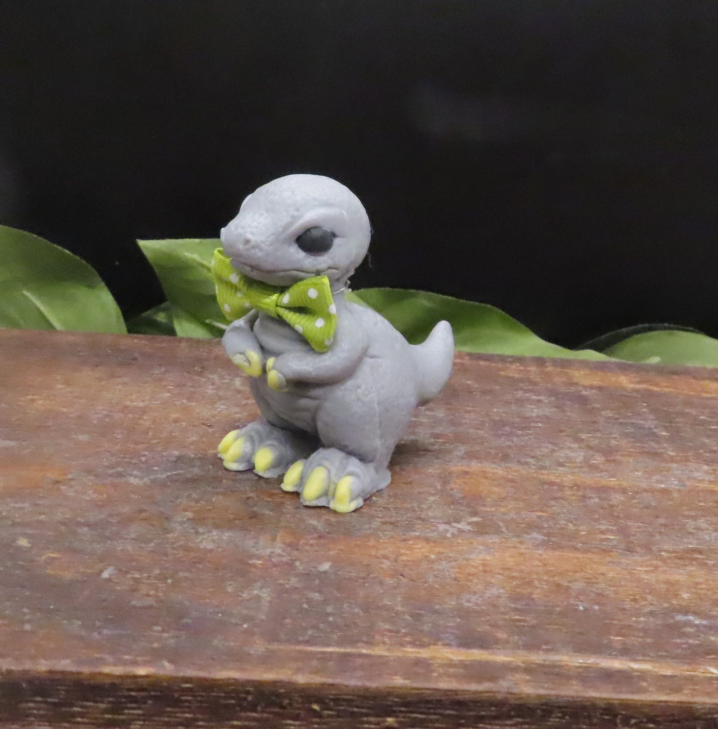 Handmade baby Tyrannosaurus handmade goat milk soap in gray. Children's part favors