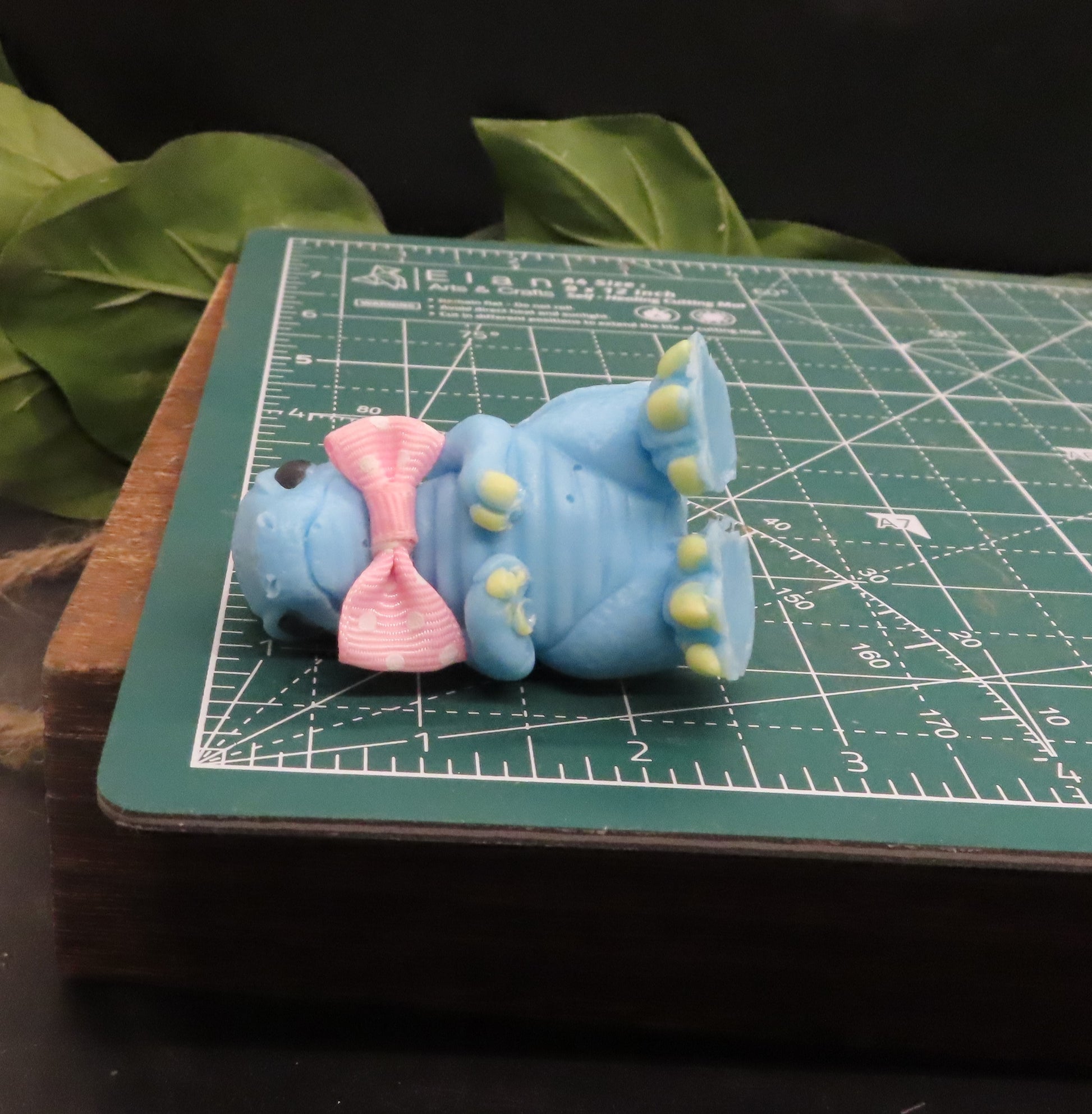 T-rex  mini soap is 2 inches tall