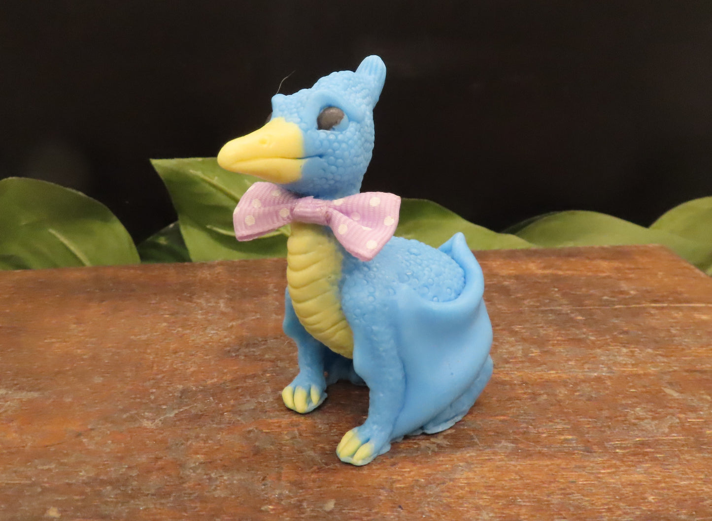 Blue handmade Pterodactylus soap gift