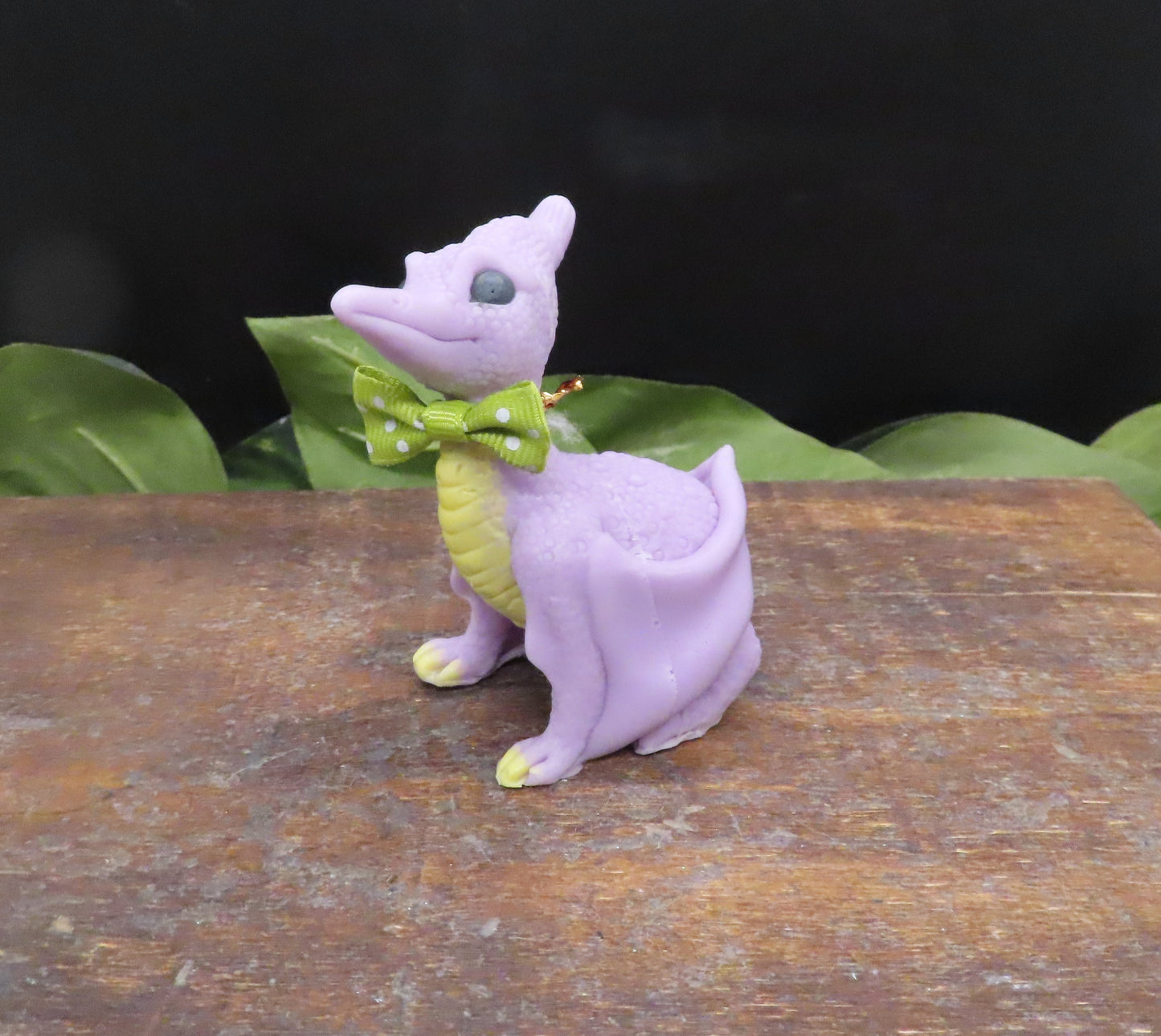 Purple handmade Pterodactylus goat milk soap