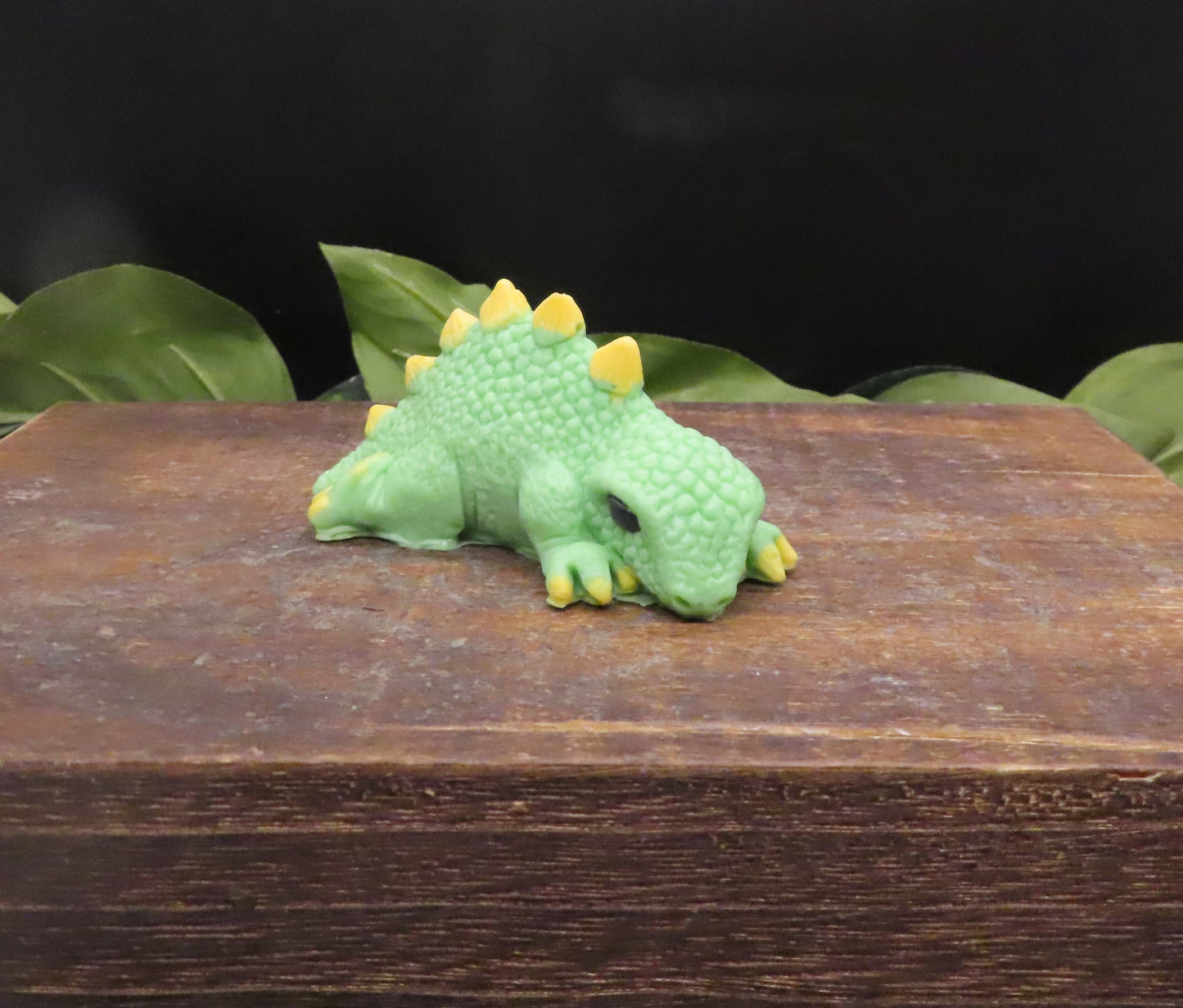 Baby Stegosaurus Dinosaur Hand Made Goat Milk Soap