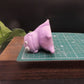 Chubby monster is 3 inches tall.  unique handmade soap