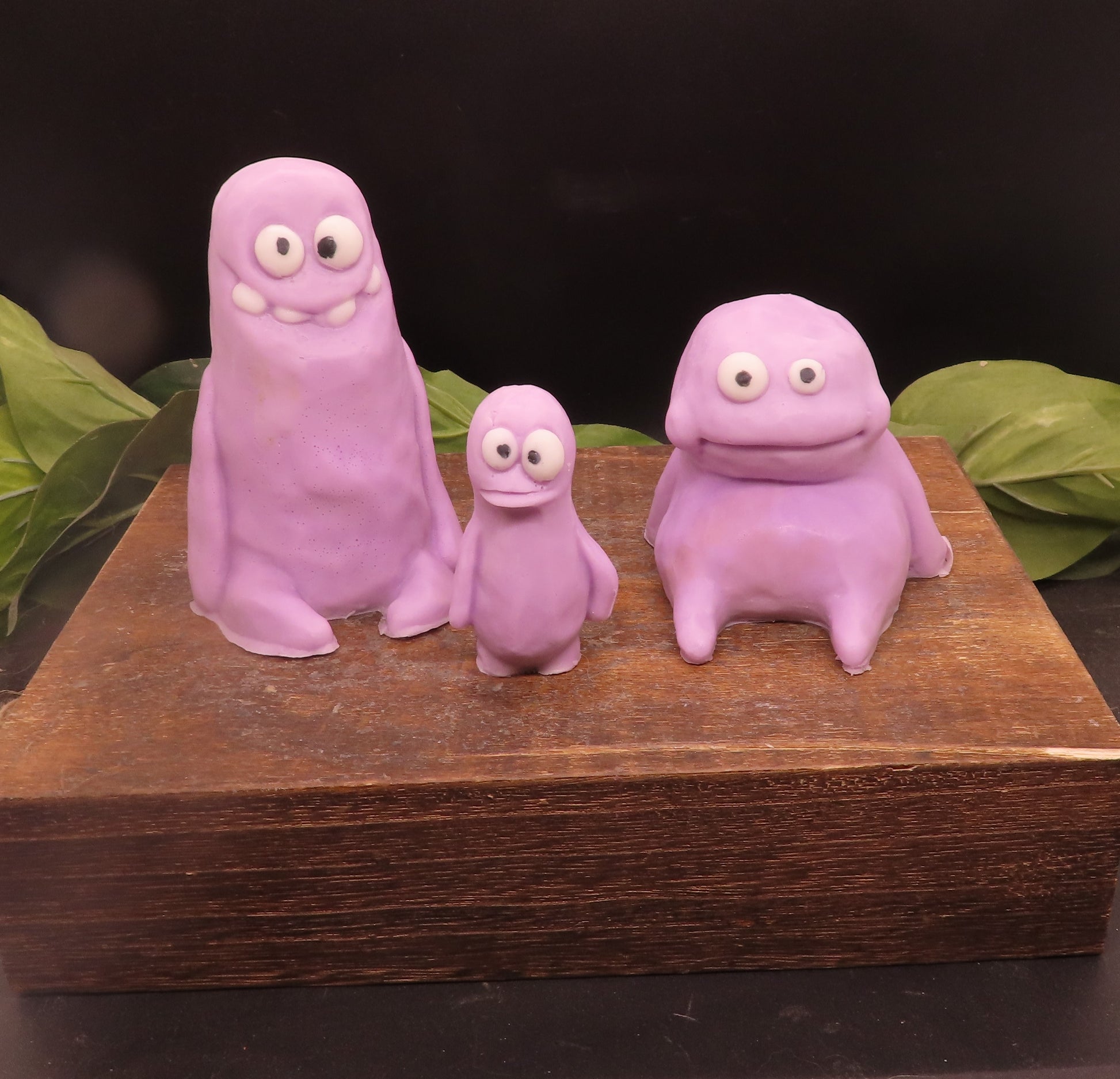 Purple Clay Family handmade goat milk soap set.  Unique gift