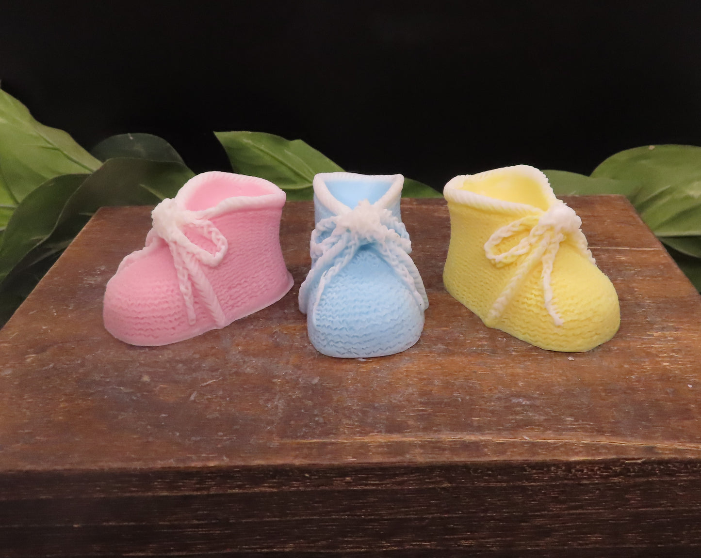 Baby Shower Favor handmade baby boot goat milk soap