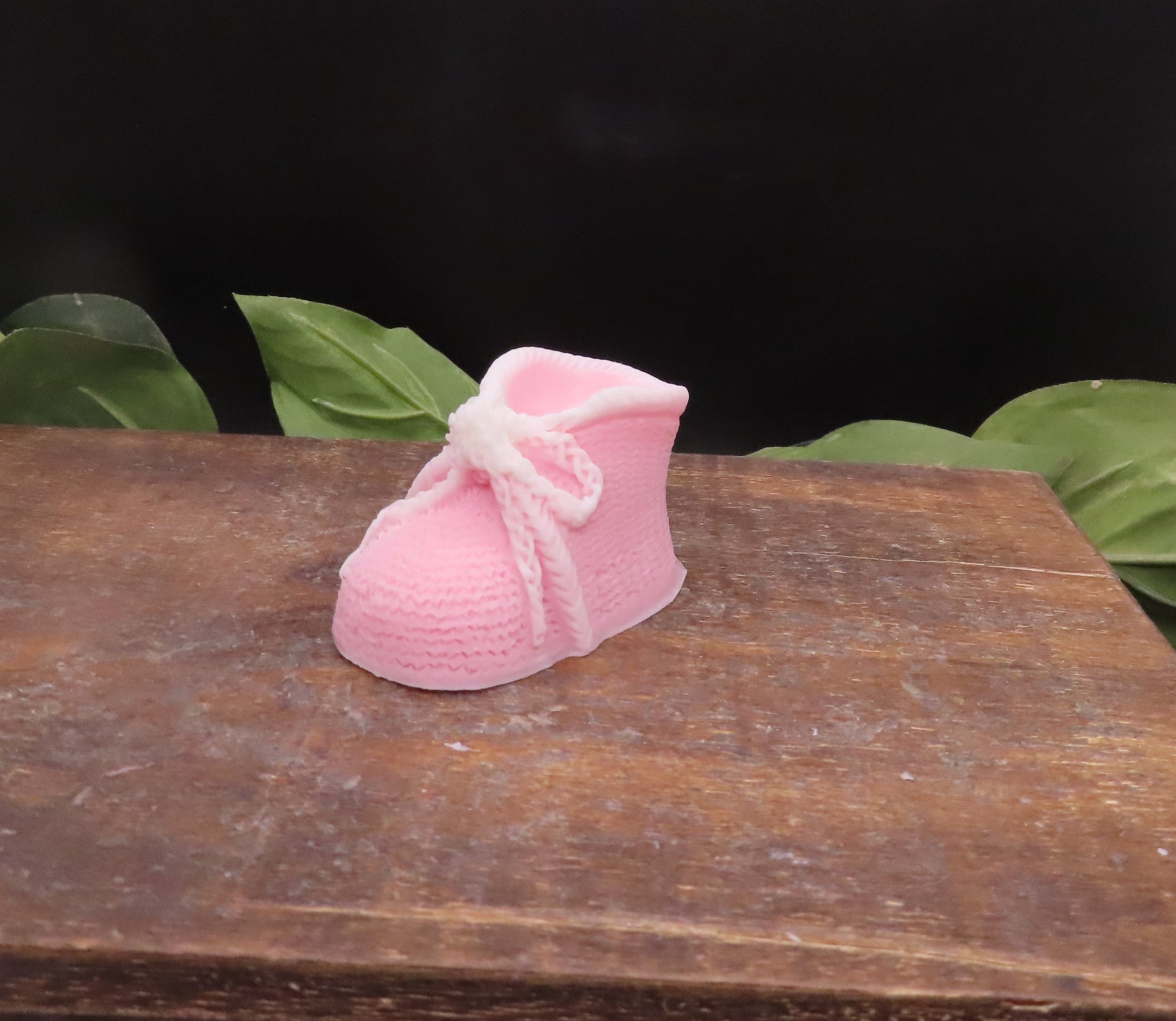 Gift for grandmother handmade baby boot goat milk soap