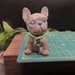 French bulldog soap is approximately 2 inches wide 