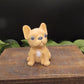 Handmade goat milk soap french bulldog.  Tan with white chest.  Fun gift