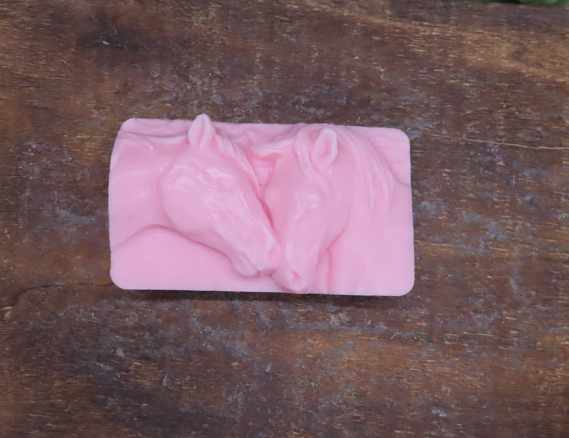pink color variation for handmade horse goat milk soap