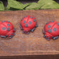 3 handmade ladybug goat milk soaps makes a unique gift