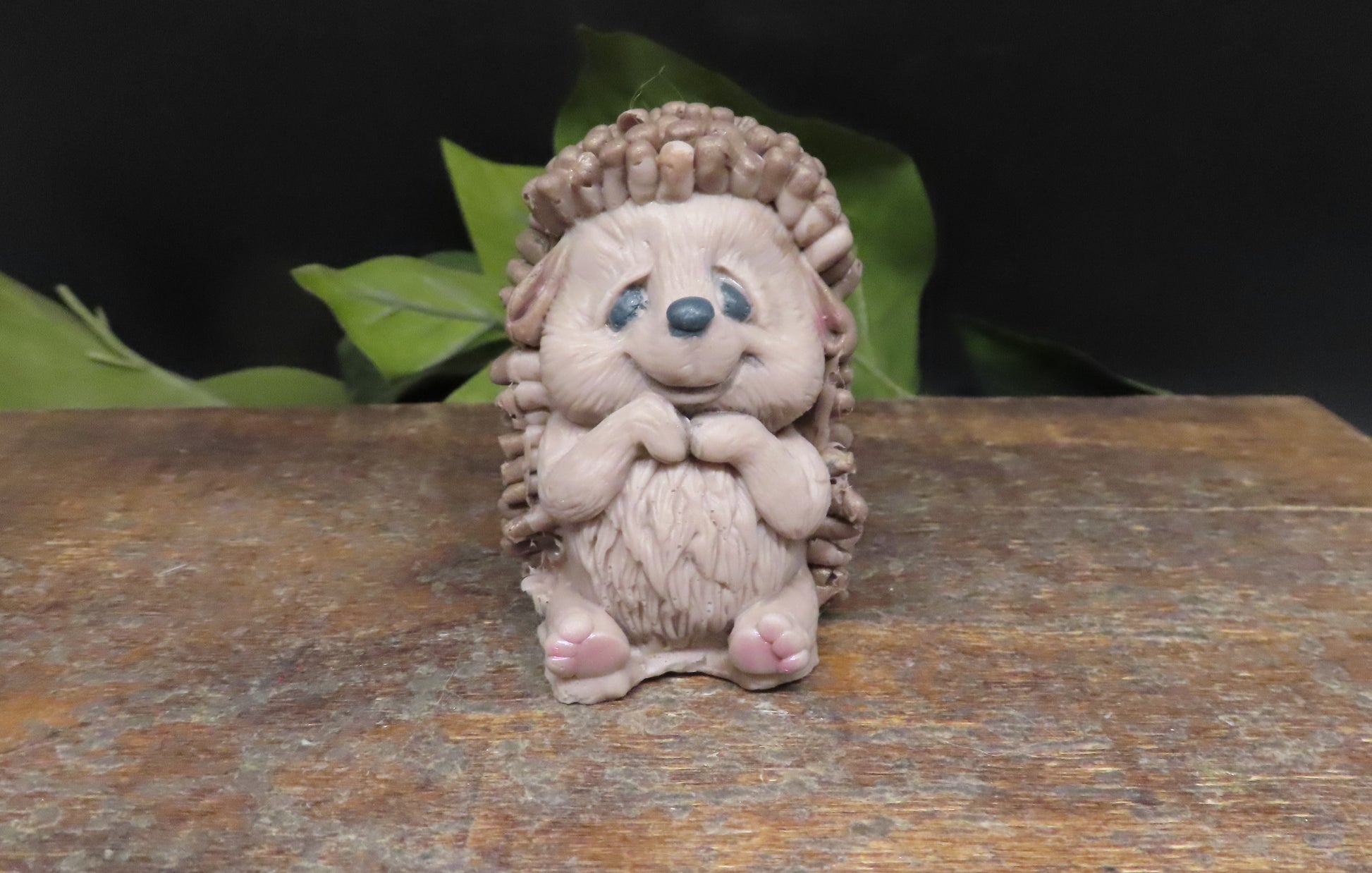 mini hedgehog handmade soap