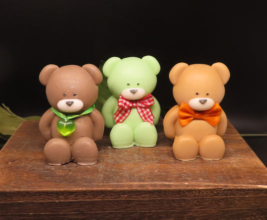 teddy bear soap