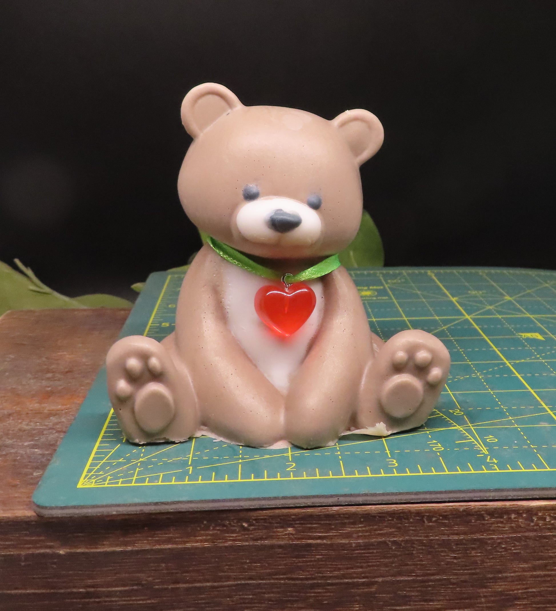 bar soap teddy bear goat milk