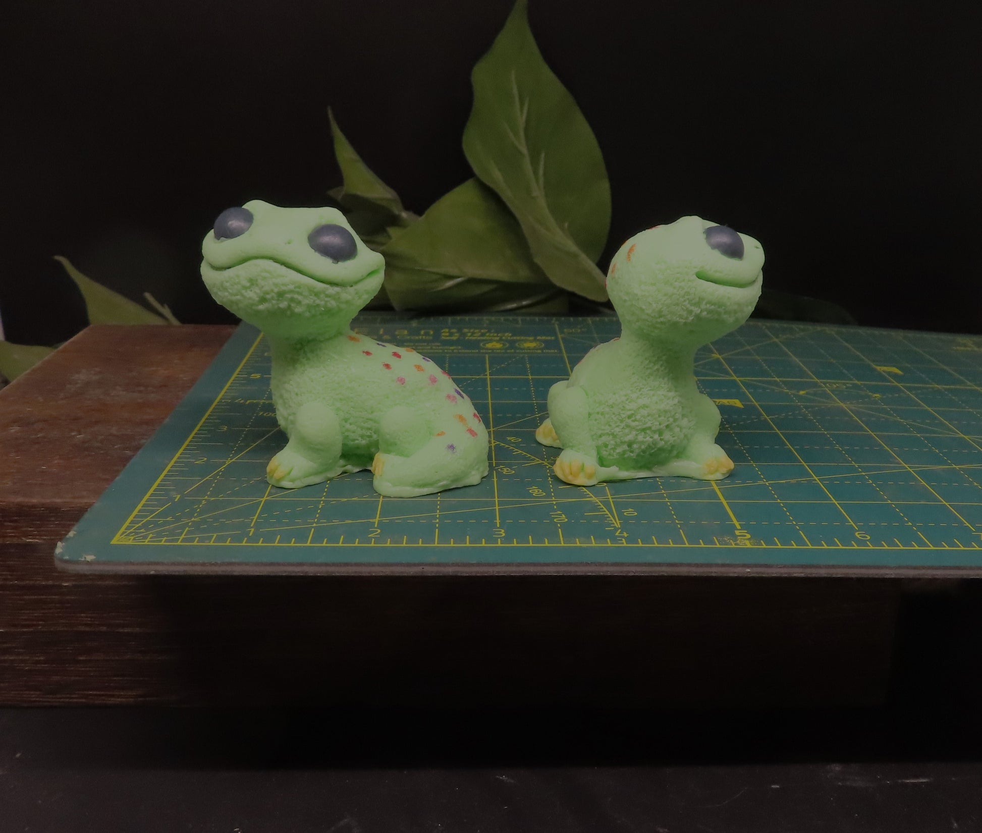 cute lizard soap sized
