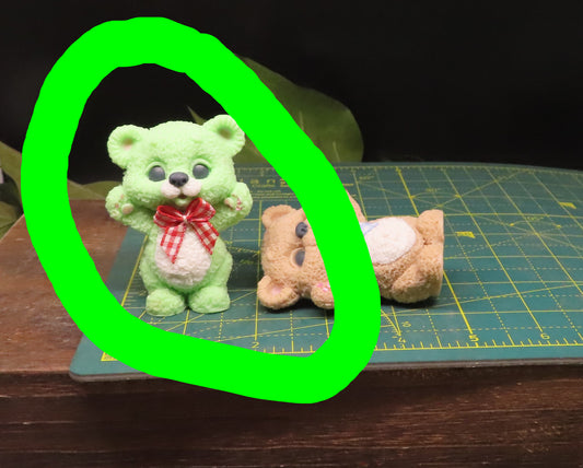 green happy bear bargain bin