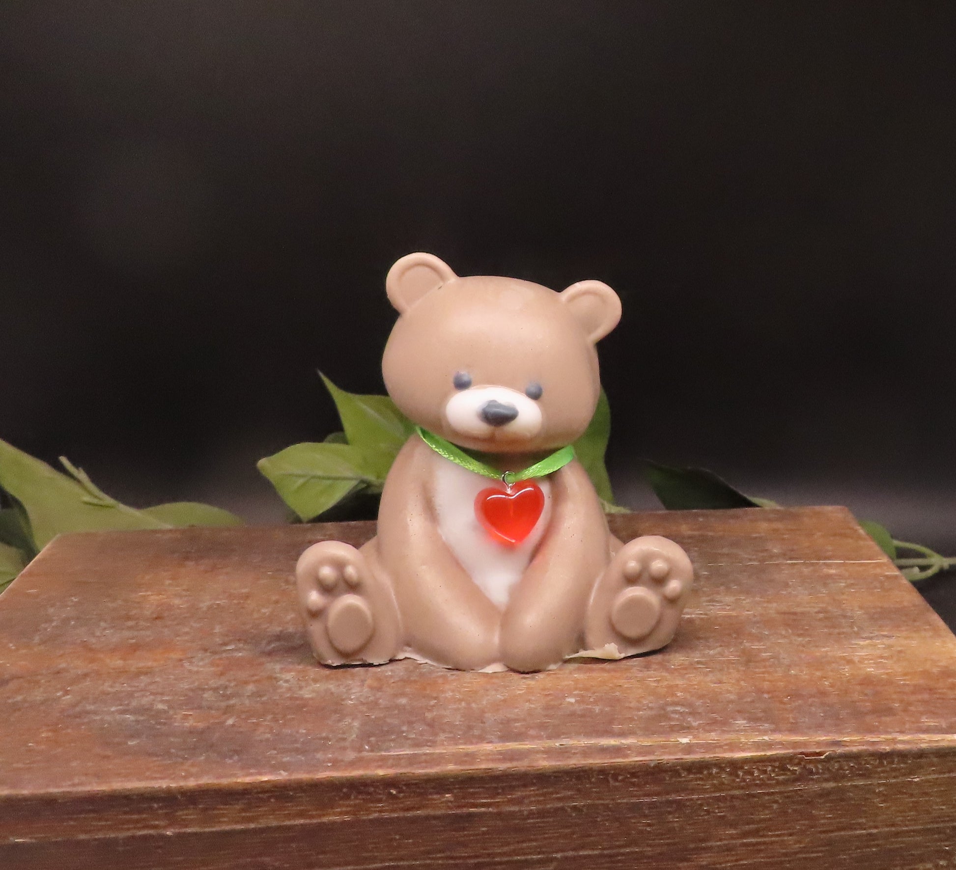 handmade goat milk bath soap teddy bear