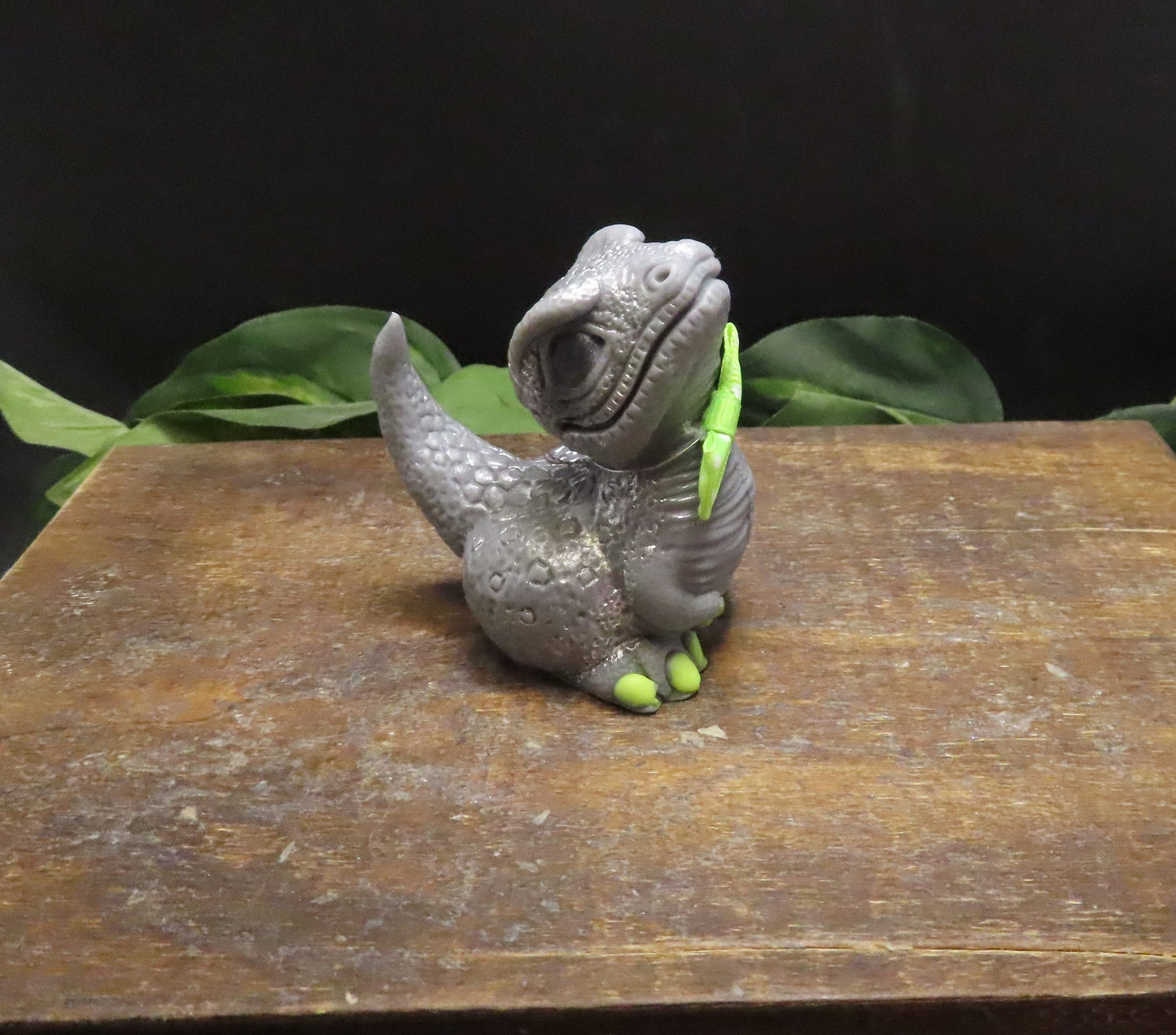 Baby Velociraptor Dinosaur Hand Made Goat Milk Soap Gray velociraptor