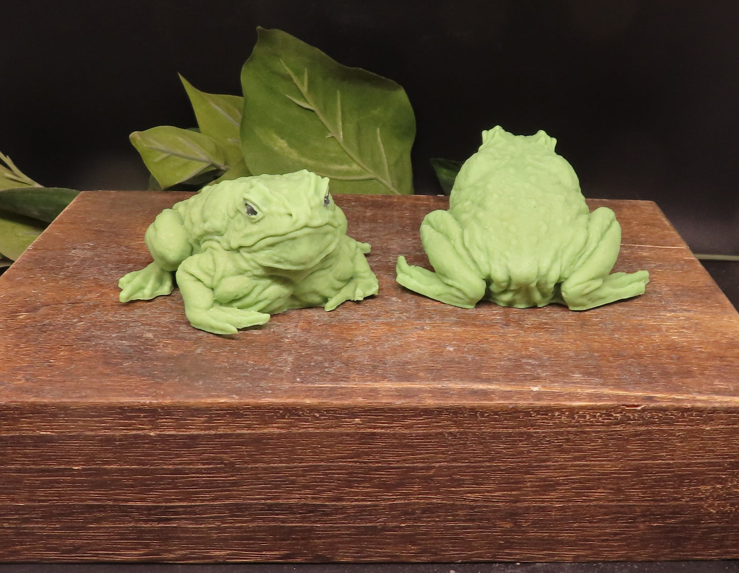 large toad bath soap