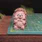 mini hedgehog goat milk soap