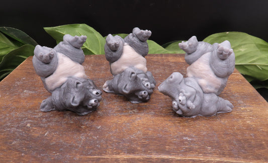 playful hippo handmade goat mlik soaps