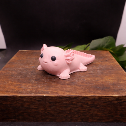  soap keepsake styled on a rustic wooden block with warm lighting and dark background