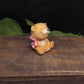 teddy bear pink soap