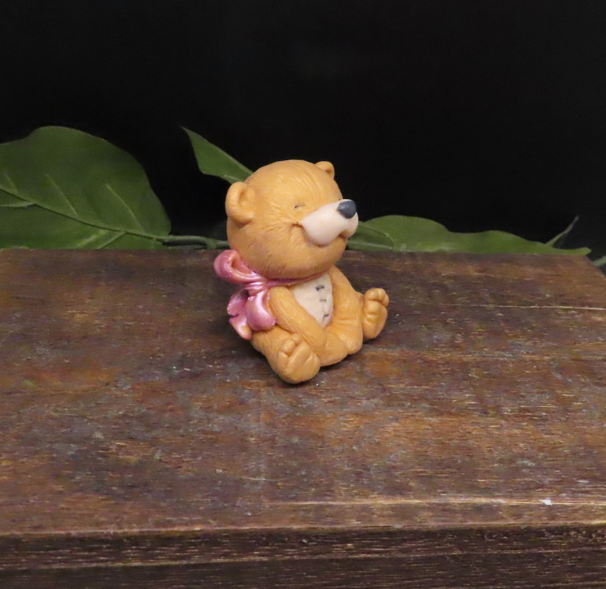 teddy bear pink soap