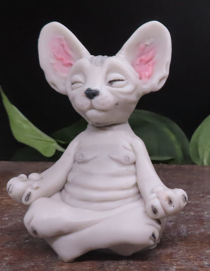 goat milk soap yoga sphynx cat