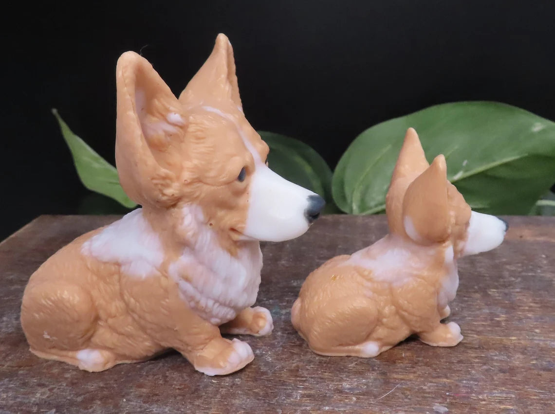 Adorable Corgi pair, Goat Milk Soap