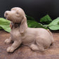 Very Detailed Short Haired Dachshund Goat Milk Soap
