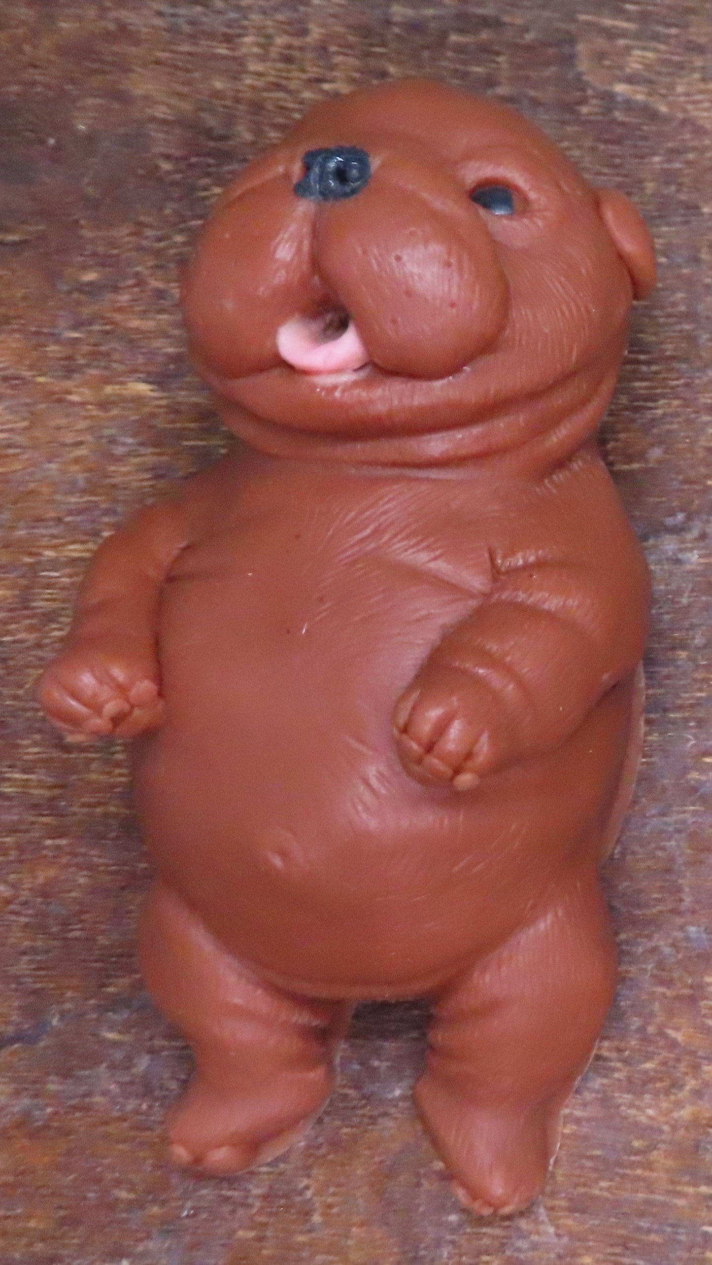 Darling Newborn Belly Rub Pit Bull Puppy Hand Made Goat Milk Soap!