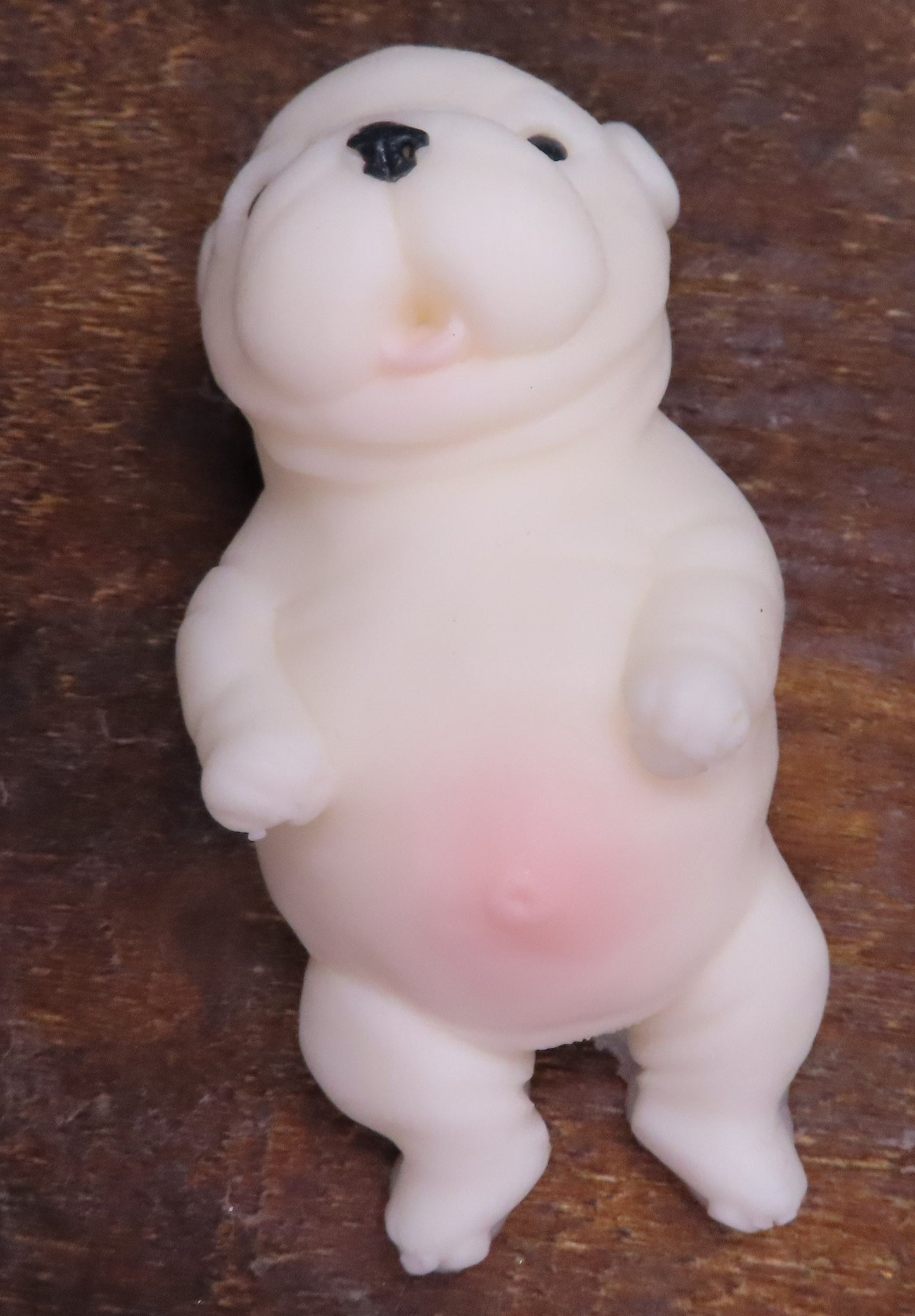 Darling Newborn Belly Rub Pit Bull Puppy Hand Made Goat Milk Soap!