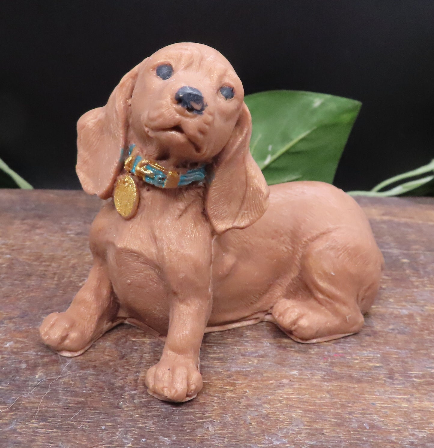 Very Detailed Short Haired Dachshund Goat Milk Soap
