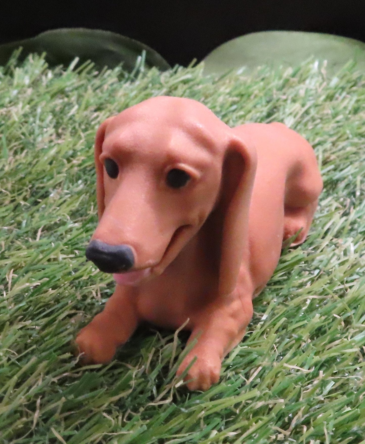 Super Cute Doxi Dachshund Goat Milk Soap Set.  Includes all 3 poses!