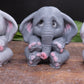 Image of 3 adorable elephant goat milk soaps