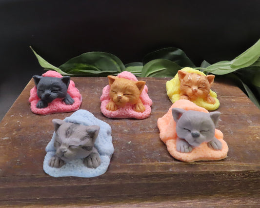 Kitten in a Blanket Hand Made Goat Milk Soap
