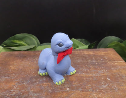 Blue brachiosaurus would make a great gift for children